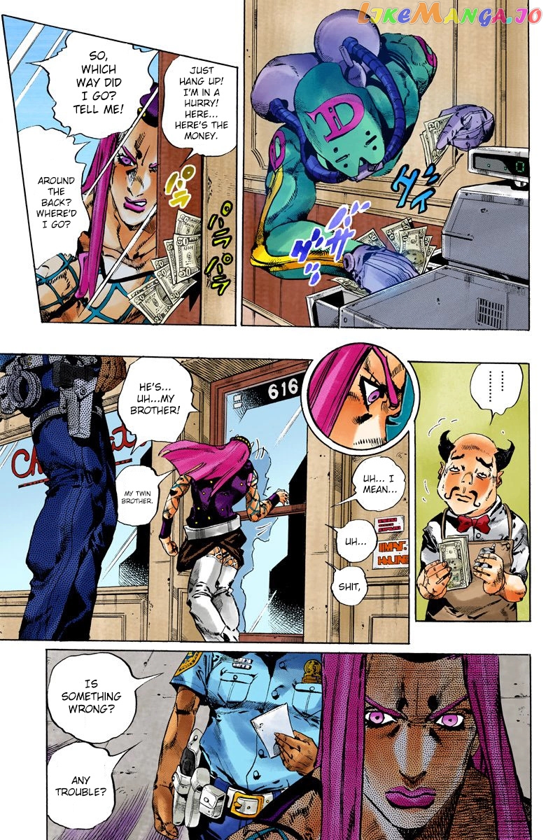 Jojo's Bizarre Adventure Part 6: Stone Ocean chapter 107 - page 6
