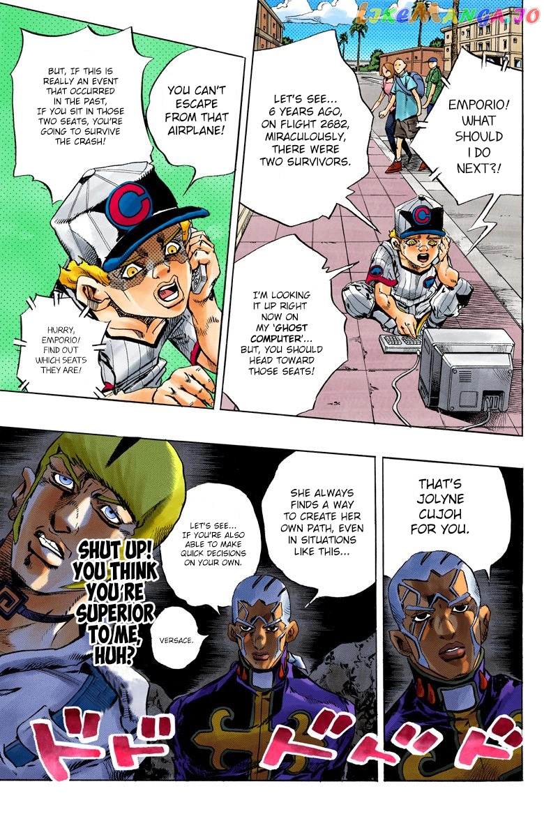 Jojo's Bizarre Adventure Part 6: Stone Ocean chapter 122 - page 19