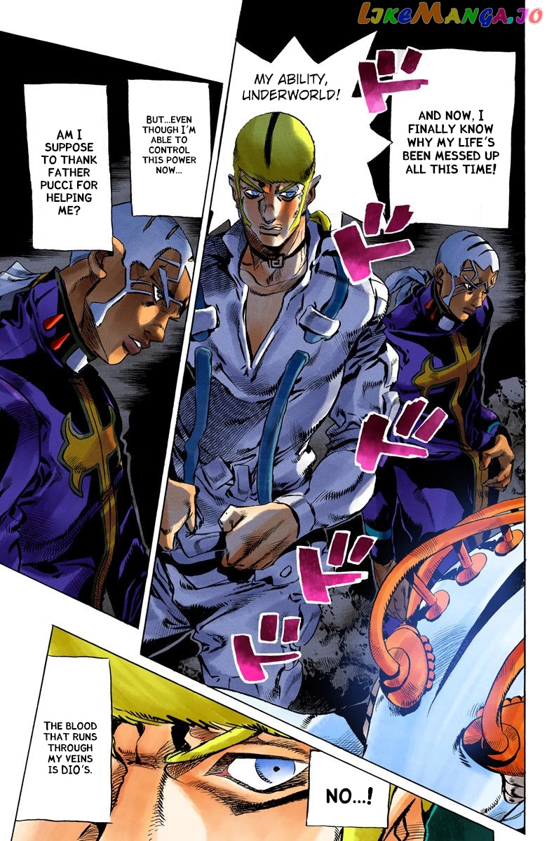 Jojo's Bizarre Adventure Part 6: Stone Ocean chapter 122 - page 8