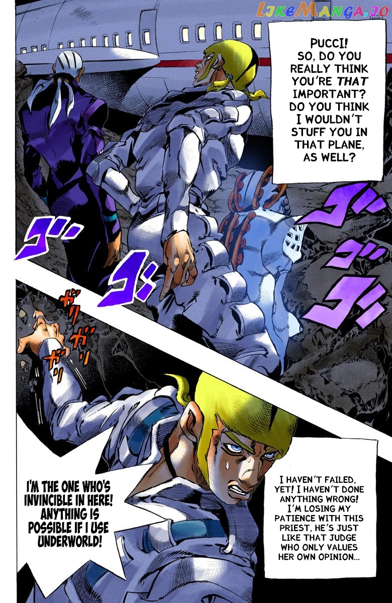 Jojo's Bizarre Adventure Part 6: Stone Ocean chapter 122 - page 9