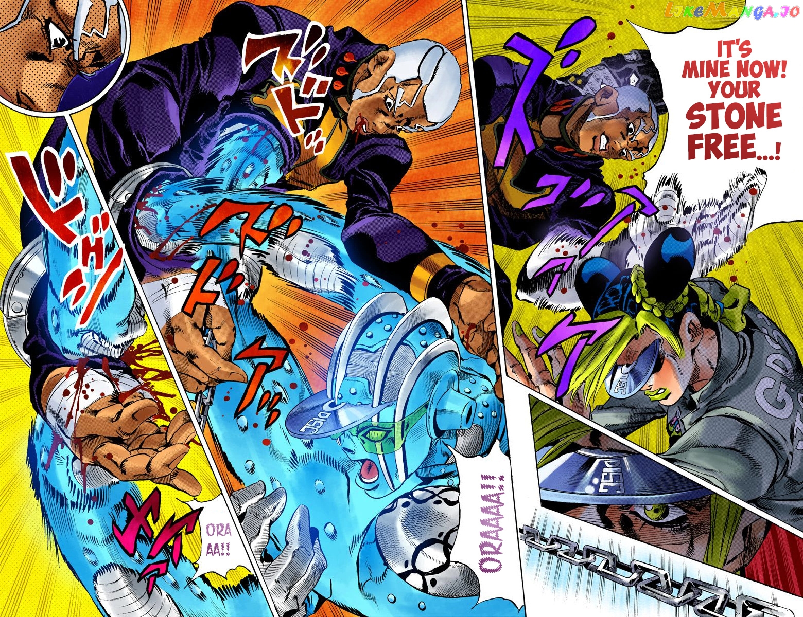 Jojo's Bizarre Adventure Part 6: Stone Ocean chapter 94 - page 12