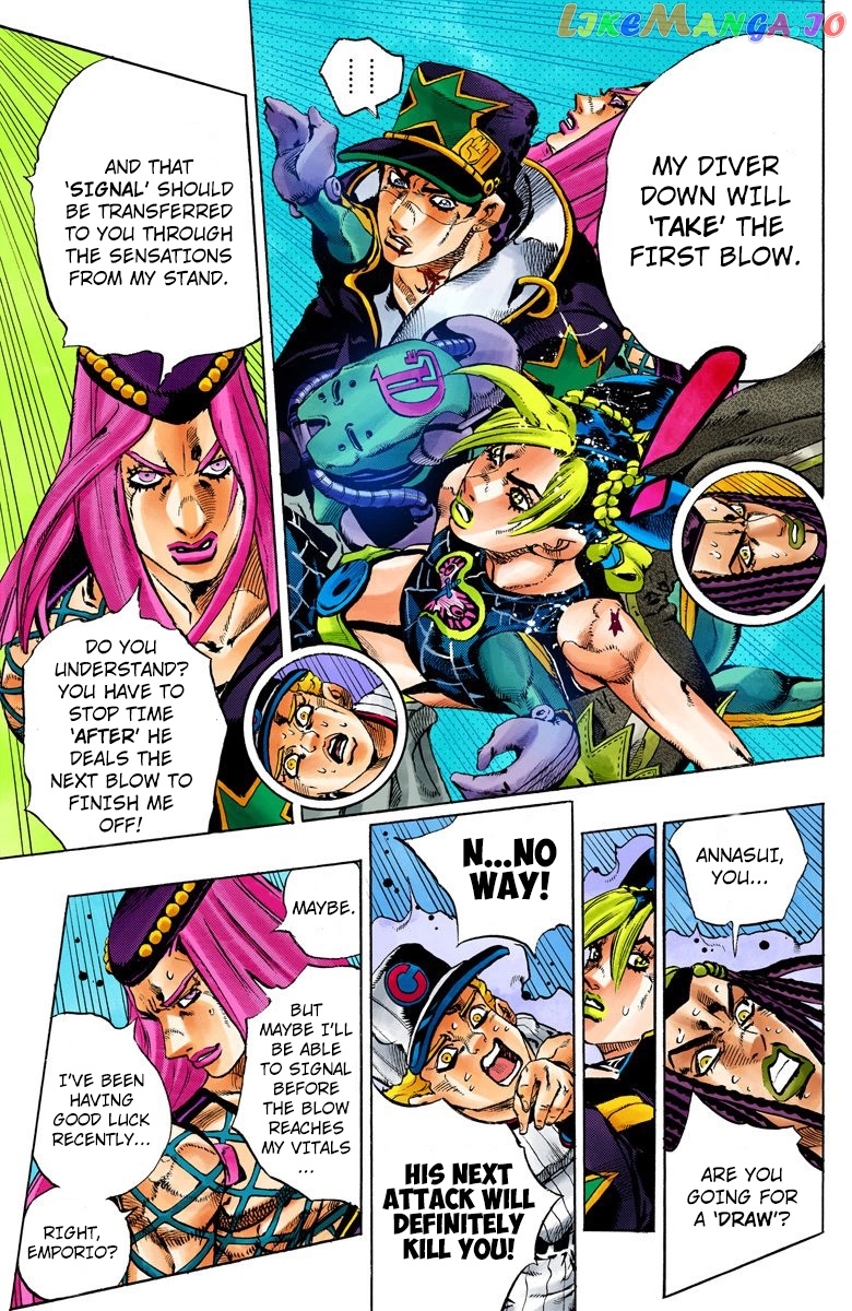 Jojo's Bizarre Adventure Part 6: Stone Ocean chapter 153 - page 6