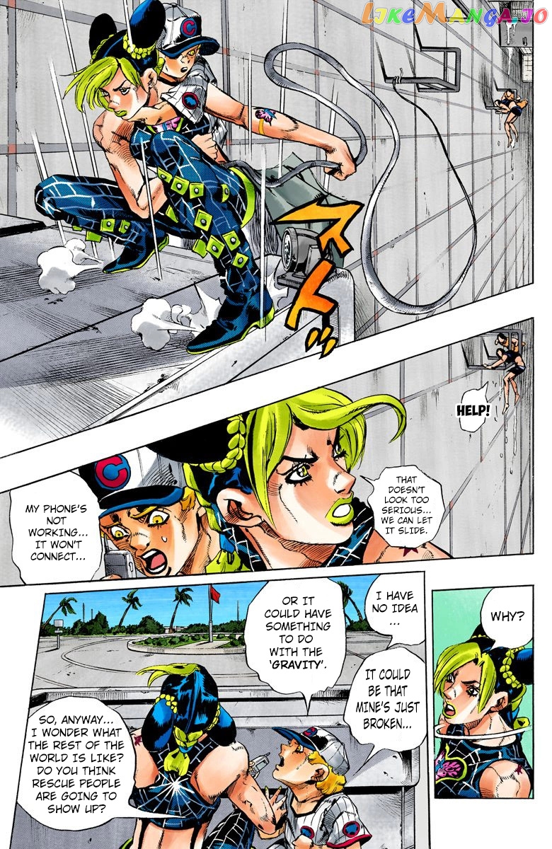 Jojo's Bizarre Adventure Part 6: Stone Ocean chapter 140 - page 10