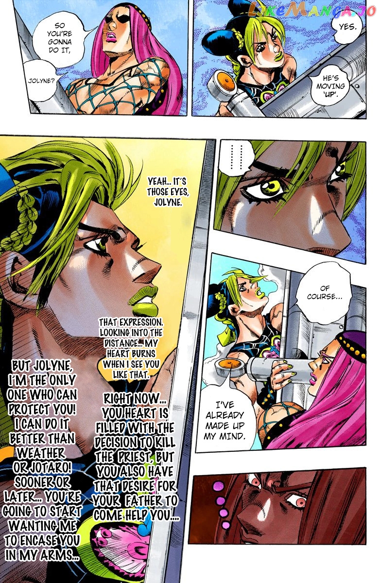 Jojo's Bizarre Adventure Part 6: Stone Ocean chapter 140 - page 8