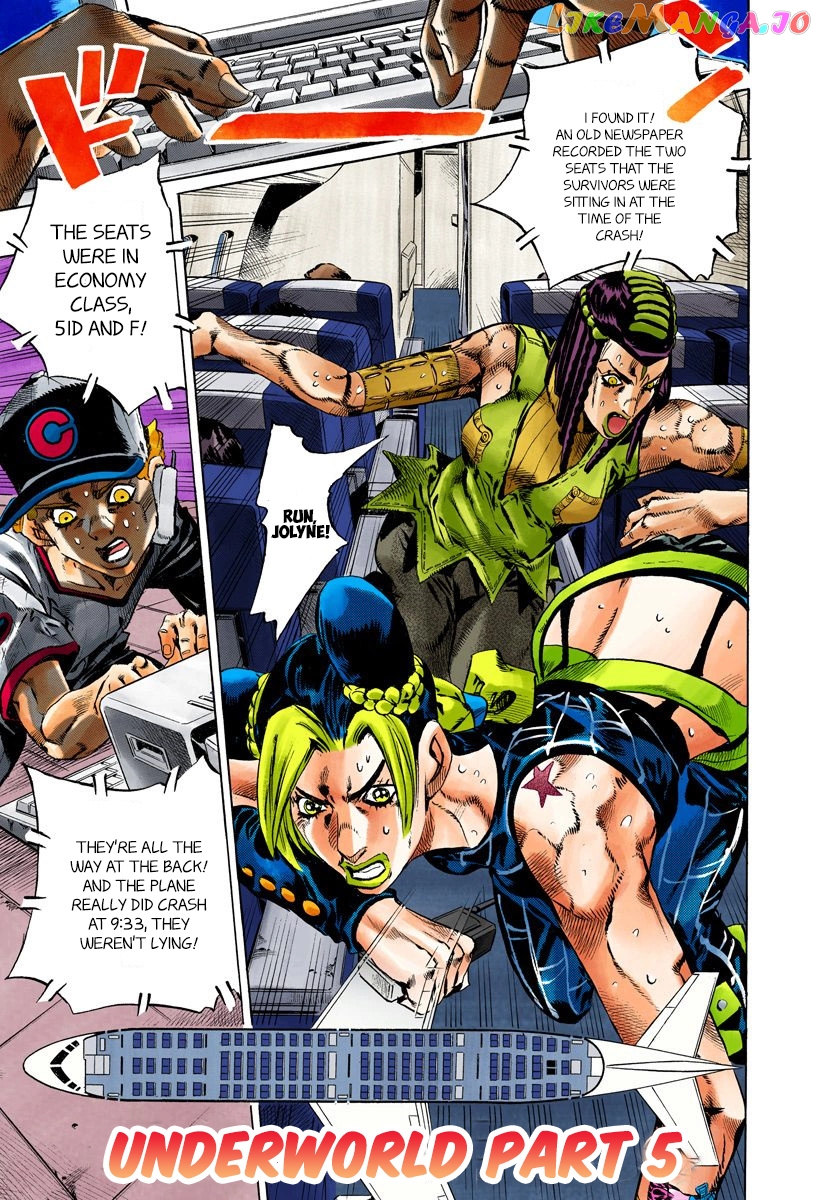 Jojo's Bizarre Adventure Part 6: Stone Ocean chapter 123 - page 1
