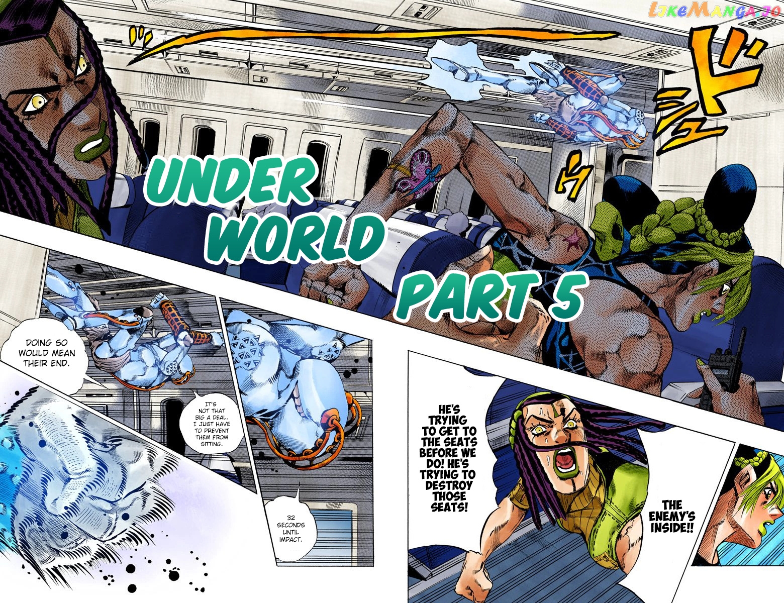 Jojo's Bizarre Adventure Part 6: Stone Ocean chapter 123 - page 2