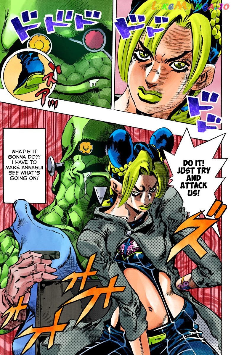 Jojo's Bizarre Adventure Part 6: Stone Ocean chapter 81 - page 16