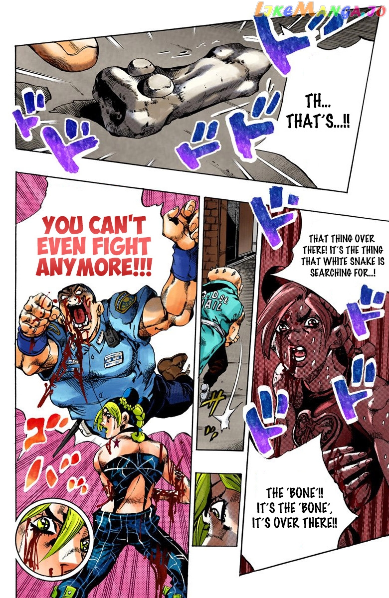 Jojo's Bizarre Adventure Part 6: Stone Ocean chapter 65 - page 12