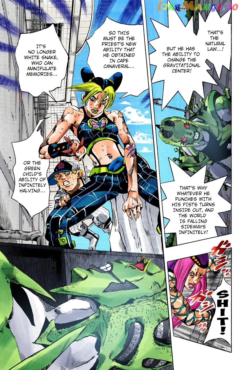Jojo's Bizarre Adventure Part 6: Stone Ocean chapter 141 - page 9