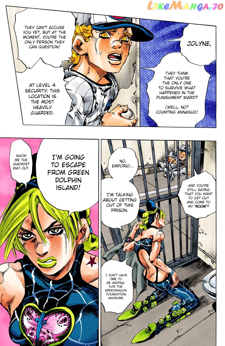 Jojo's Bizarre Adventure Part 6: Stone Ocean chapter 96 - page 12