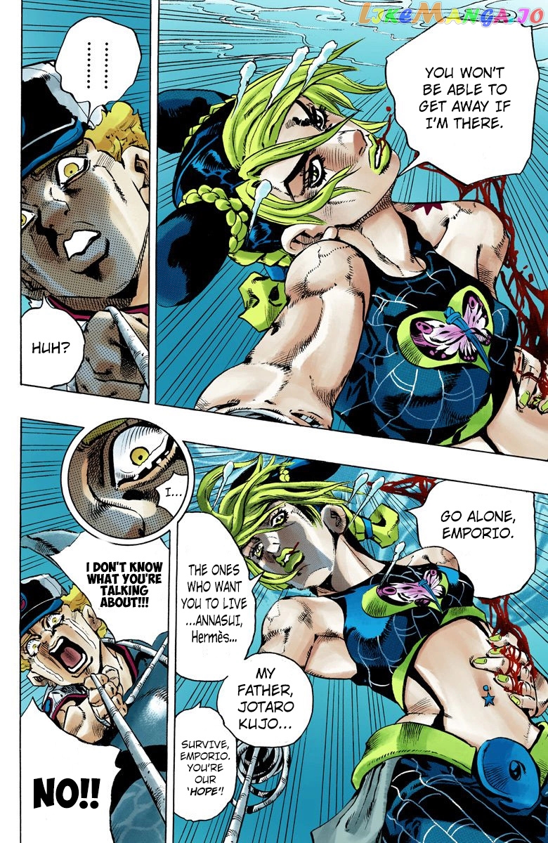 Jojo's Bizarre Adventure Part 6: Stone Ocean chapter 155 - page 10