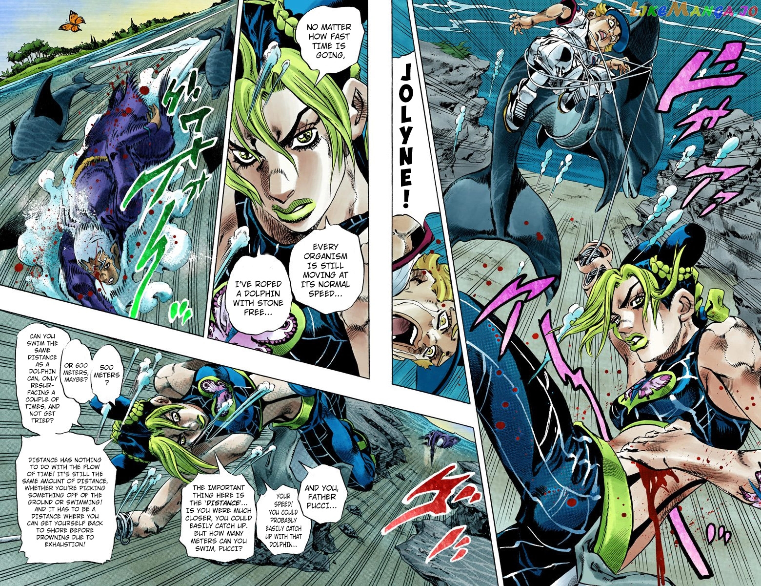 Jojo's Bizarre Adventure Part 6: Stone Ocean chapter 155 - page 7