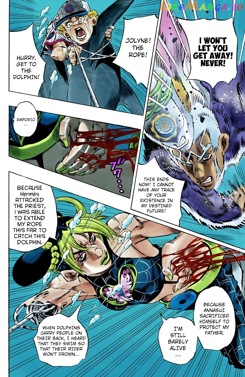 Jojo's Bizarre Adventure Part 6: Stone Ocean chapter 155 - page 8