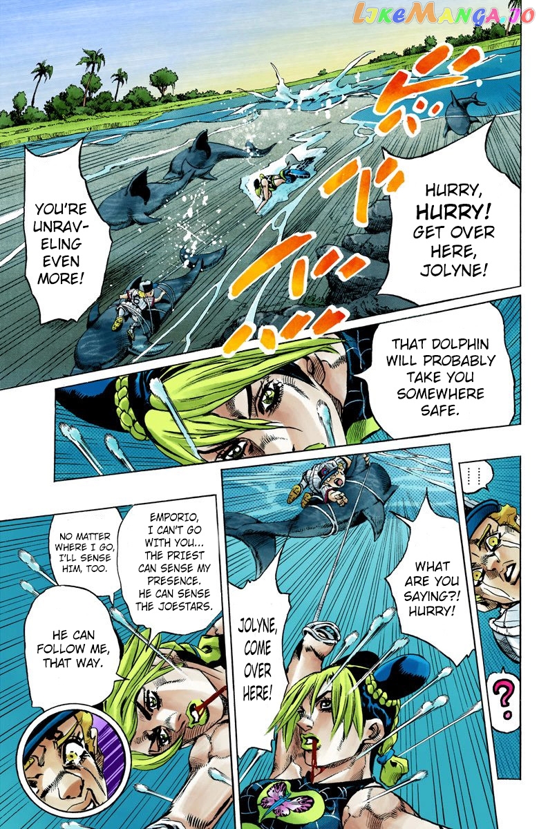 Jojo's Bizarre Adventure Part 6: Stone Ocean chapter 155 - page 9