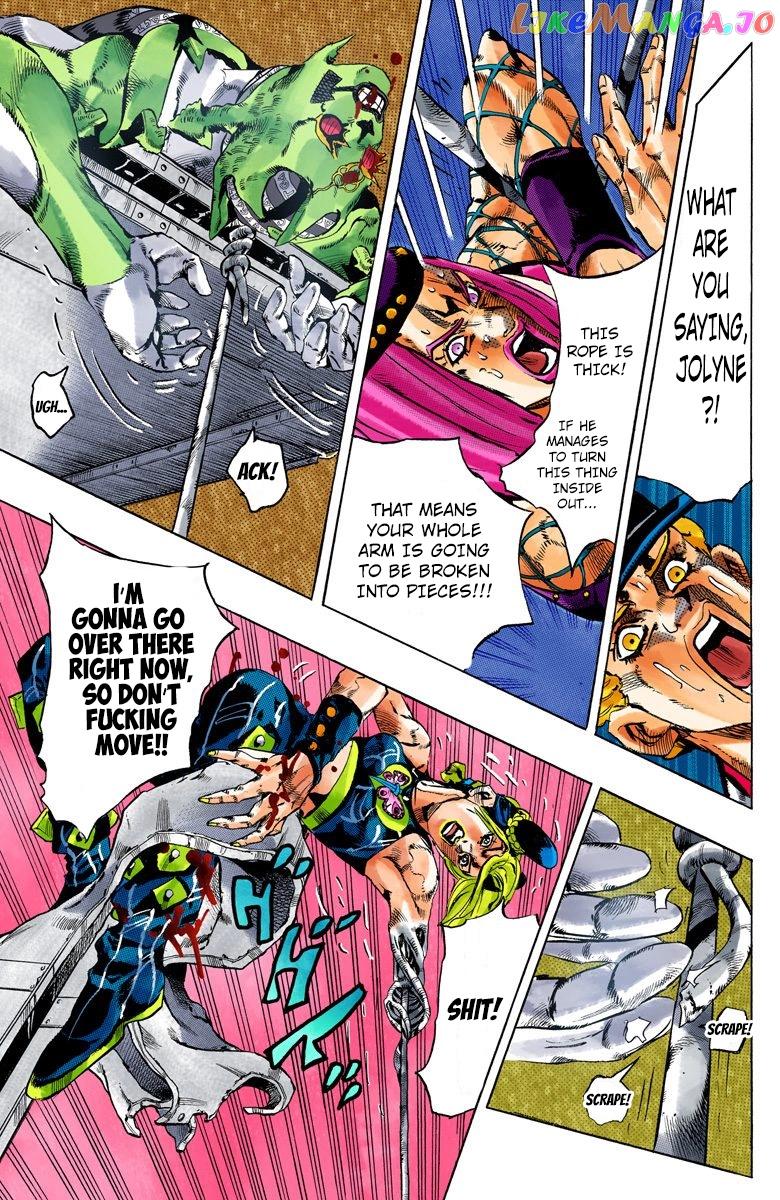 Jojo's Bizarre Adventure Part 6: Stone Ocean chapter 142 - page 16