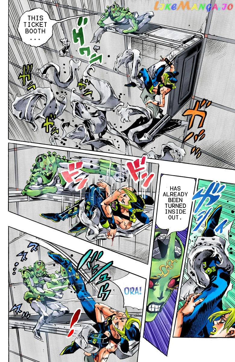 Jojo's Bizarre Adventure Part 6: Stone Ocean chapter 142 - page 7