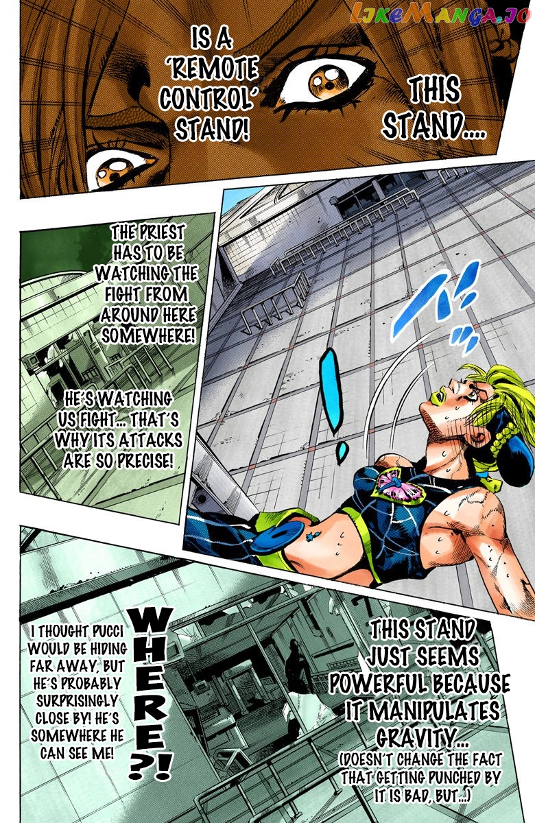 Jojo's Bizarre Adventure Part 6: Stone Ocean chapter 142 - page 9