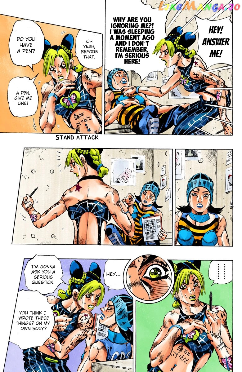 Jojo's Bizarre Adventure Part 6: Stone Ocean chapter 97 - page 11