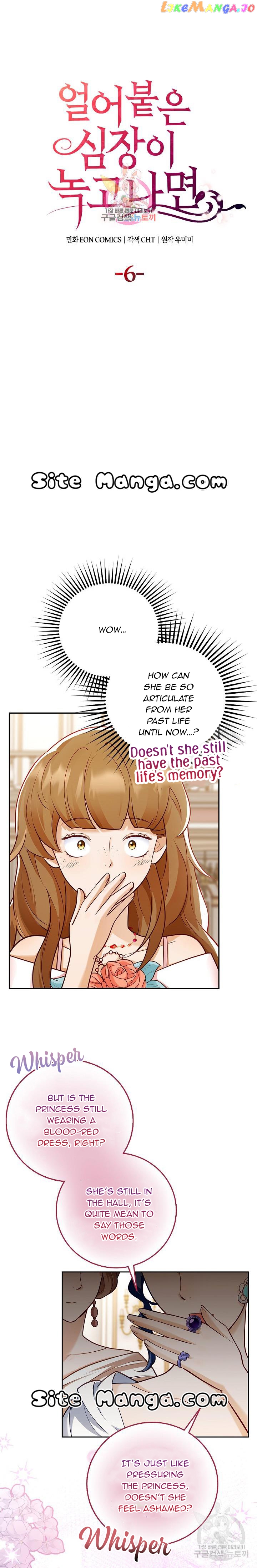 After the Frozen Heart Melts Chapter 6 - page 1