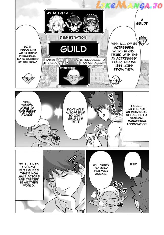 Isekai Pornstar ~Shiru danyuu ga isekai tensei shite ero chishiki furu katsuyo de musou danyuu ni naru hanashi ~ chapter 14 - page 8