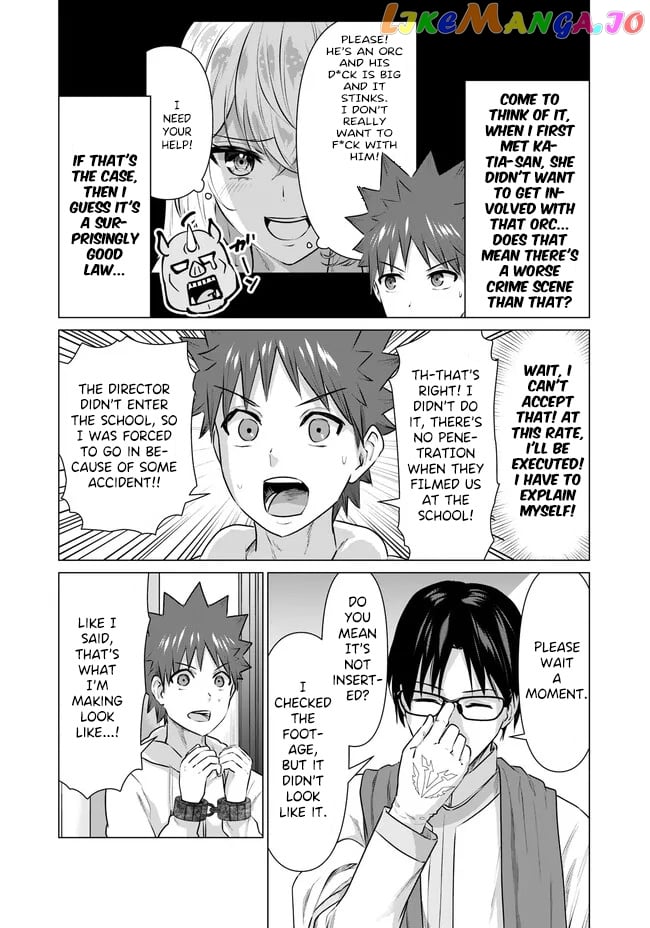 Isekai Pornstar ~Shiru danyuu ga isekai tensei shite ero chishiki furu katsuyo de musou danyuu ni naru hanashi ~ chapter 22 - page 13
