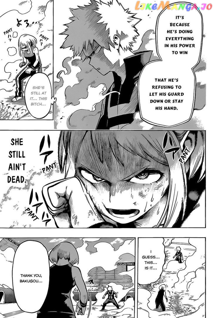 Boku No Hero Academia chapter 36 - page 12