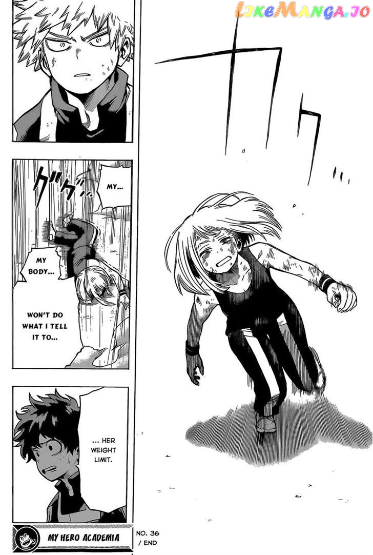 Boku No Hero Academia chapter 36 - page 18