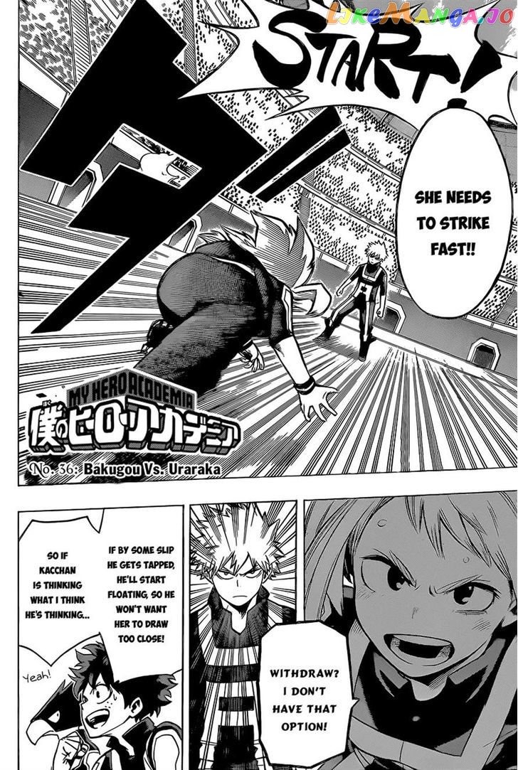 Boku No Hero Academia chapter 36 - page 3