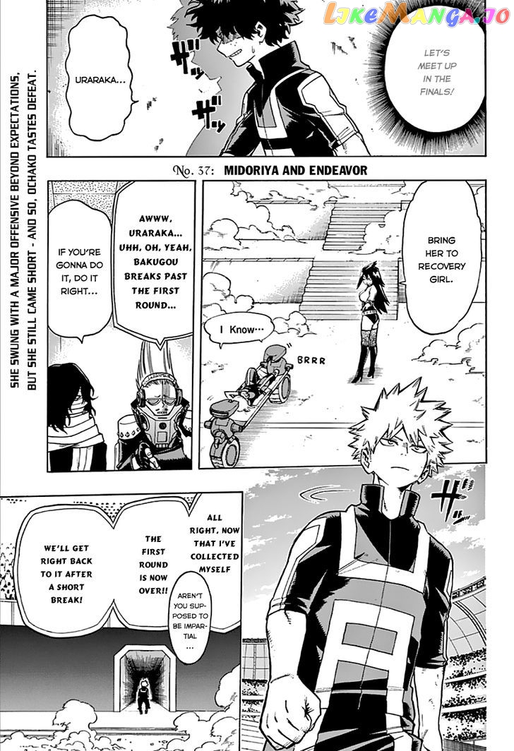 Boku No Hero Academia chapter 37 - page 4