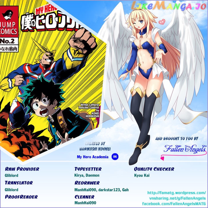 Boku No Hero Academia chapter 6 - page 1