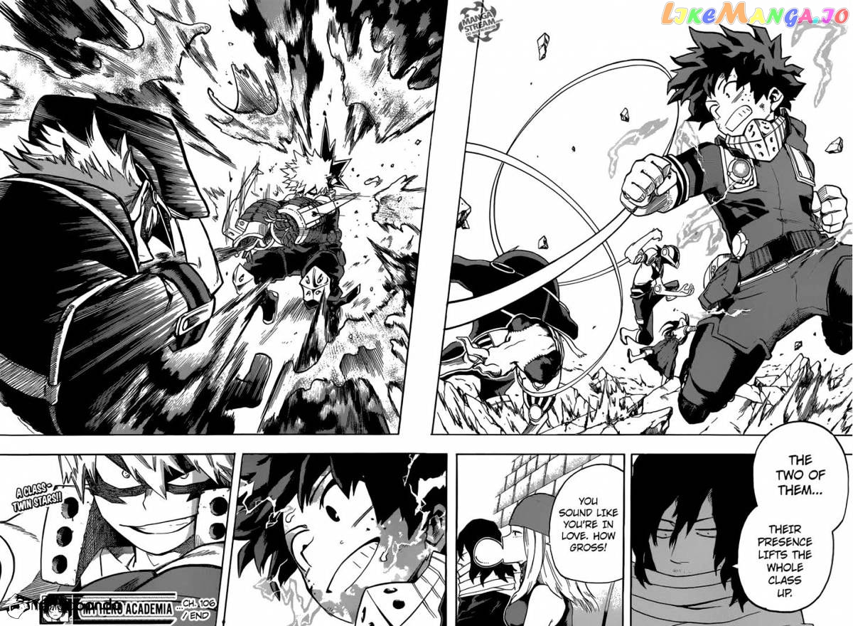 Boku No Hero Academia chapter 106 - page 19