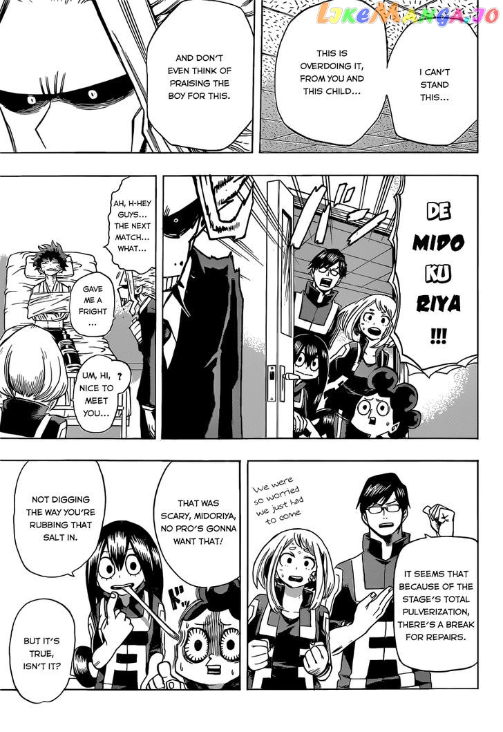 Boku No Hero Academia chapter 40 - page 15