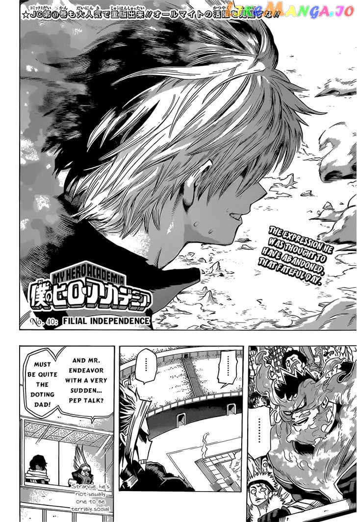 Boku No Hero Academia chapter 40 - page 3