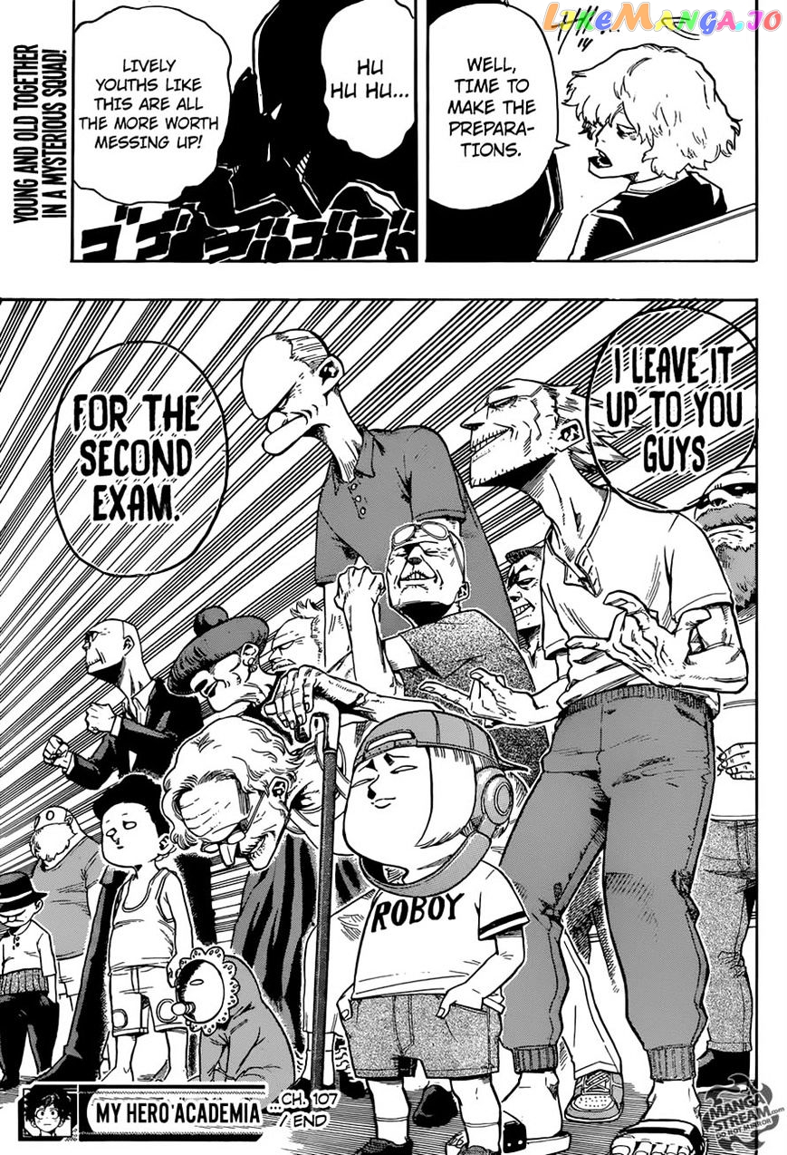 Boku No Hero Academia chapter 107 - page 20