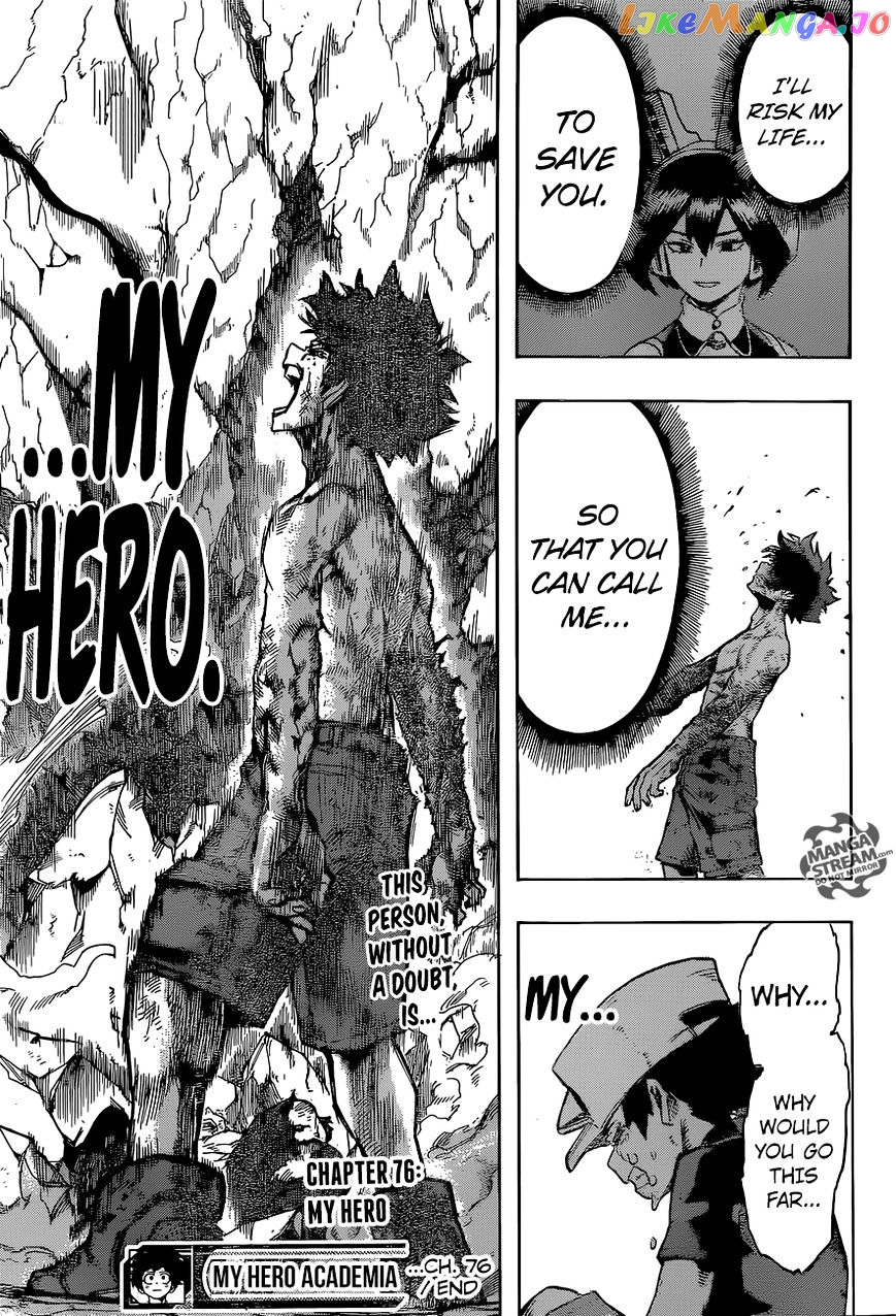 Boku No Hero Academia chapter 76 - page 22