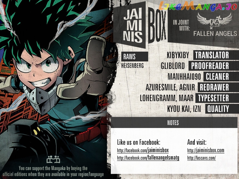 Boku No Hero Academia chapter 144 - page 1
