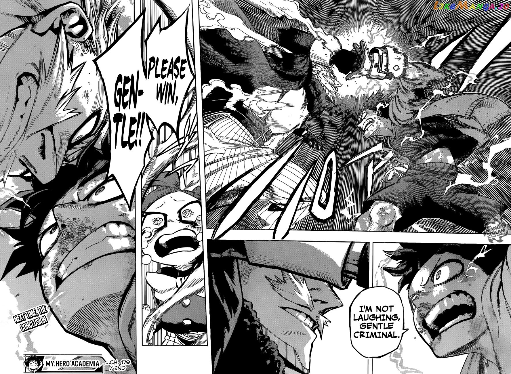 Boku No Hero Academia chapter 179 - page 16