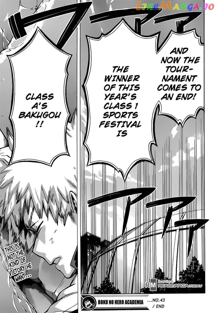 Boku No Hero Academia chapter 43 - page 17