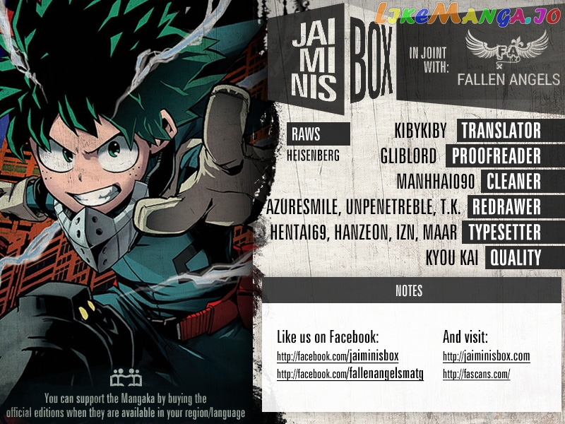 Boku No Hero Academia chapter 145 - page 1