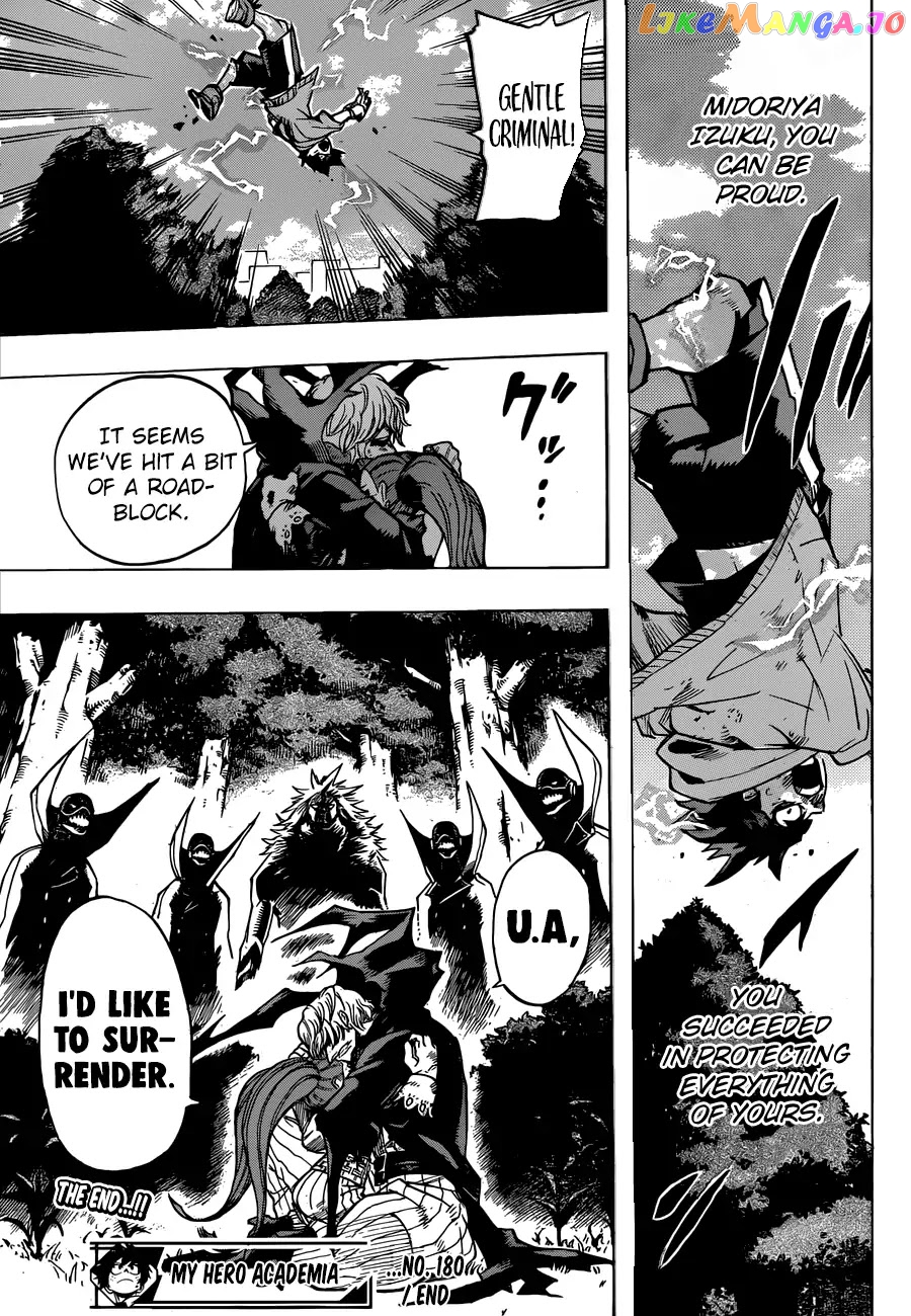 Boku No Hero Academia chapter 180 - page 17