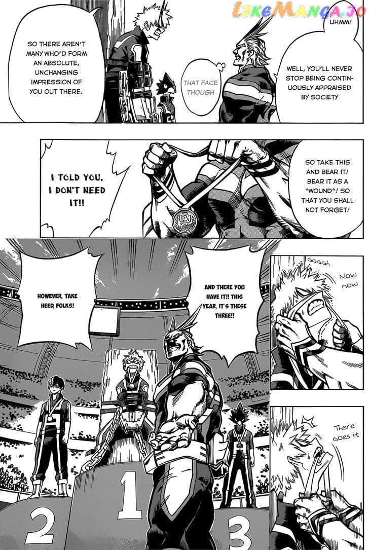 Boku No Hero Academia chapter 44 - page 12