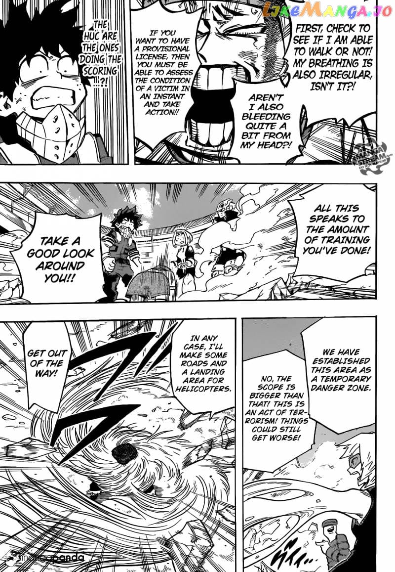 Boku No Hero Academia chapter 109 - page 13