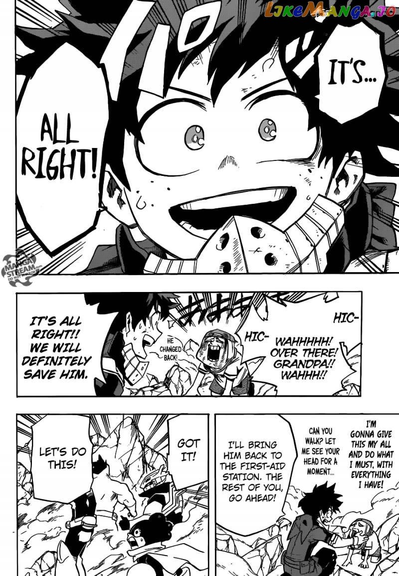 Boku No Hero Academia chapter 109 - page 16