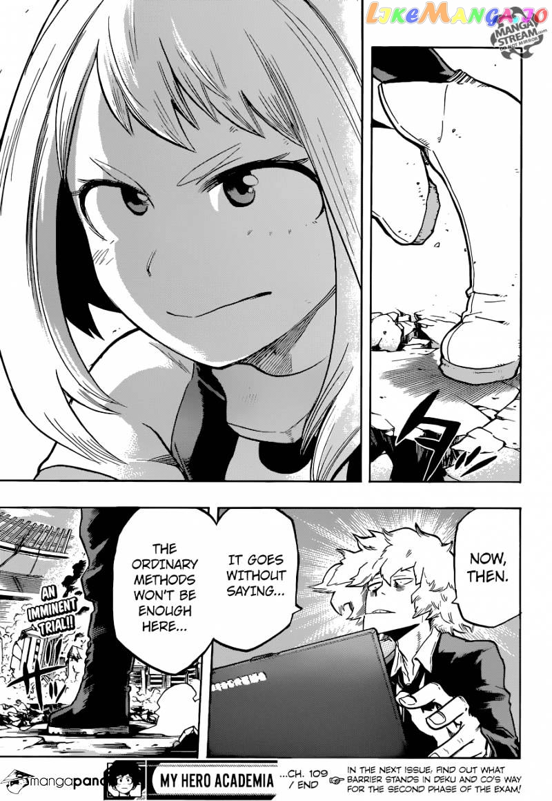 Boku No Hero Academia chapter 109 - page 19