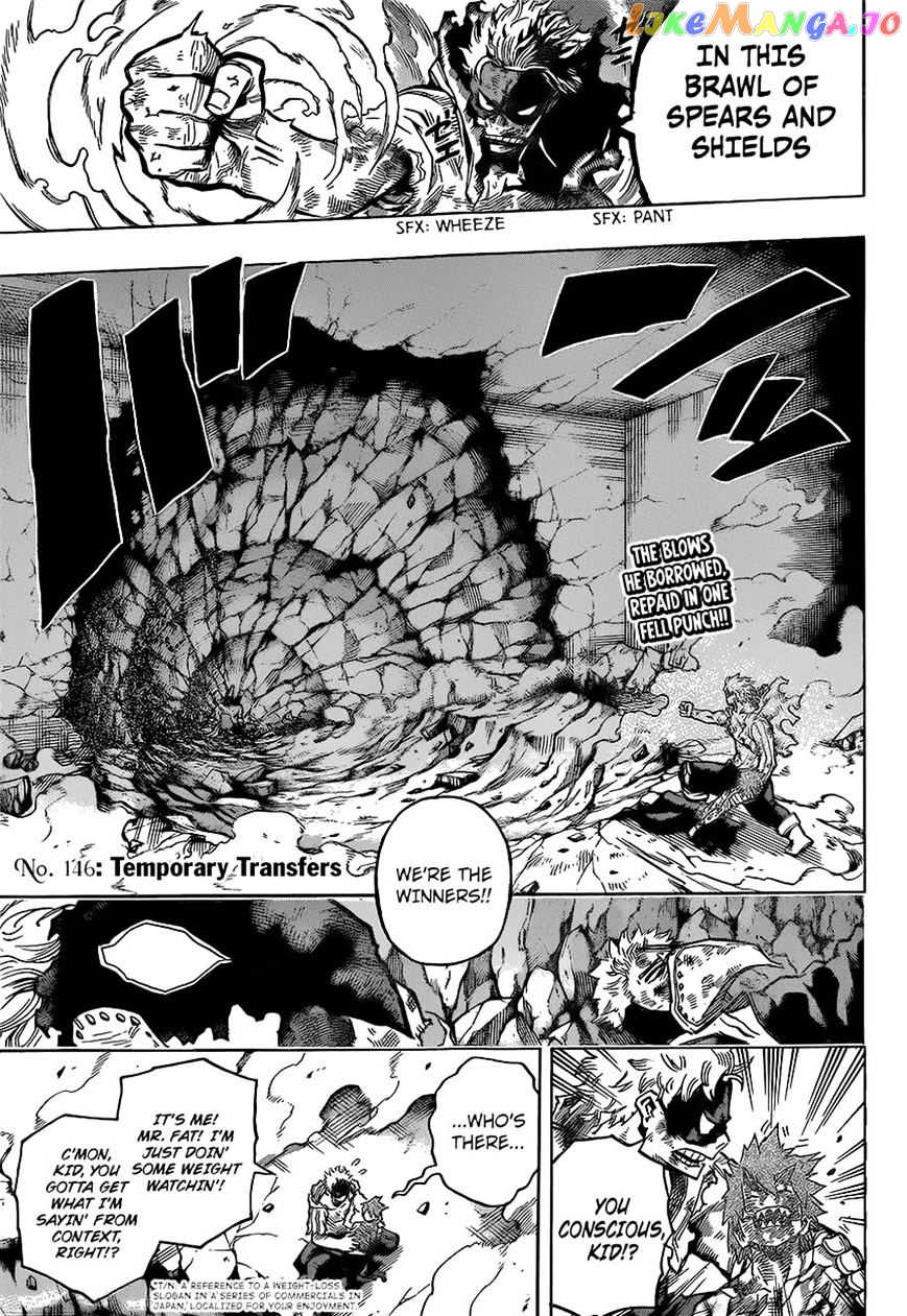 Boku No Hero Academia chapter 146 - page 1