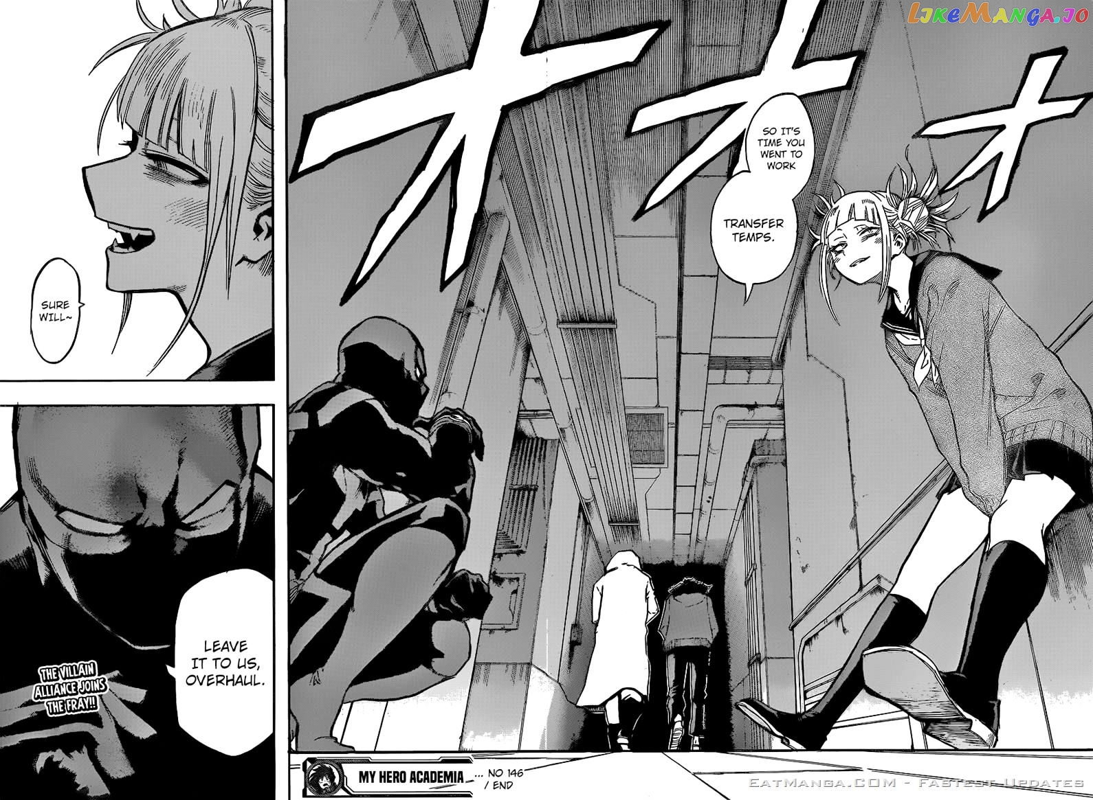 Boku No Hero Academia chapter 146 - page 15