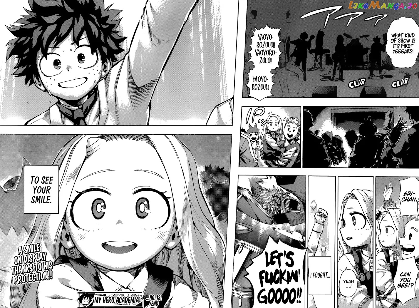 Boku No Hero Academia chapter 181 - page 15