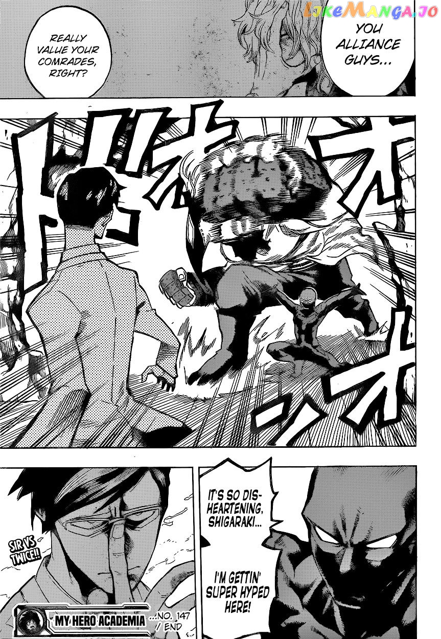 Boku No Hero Academia chapter 147 - page 21