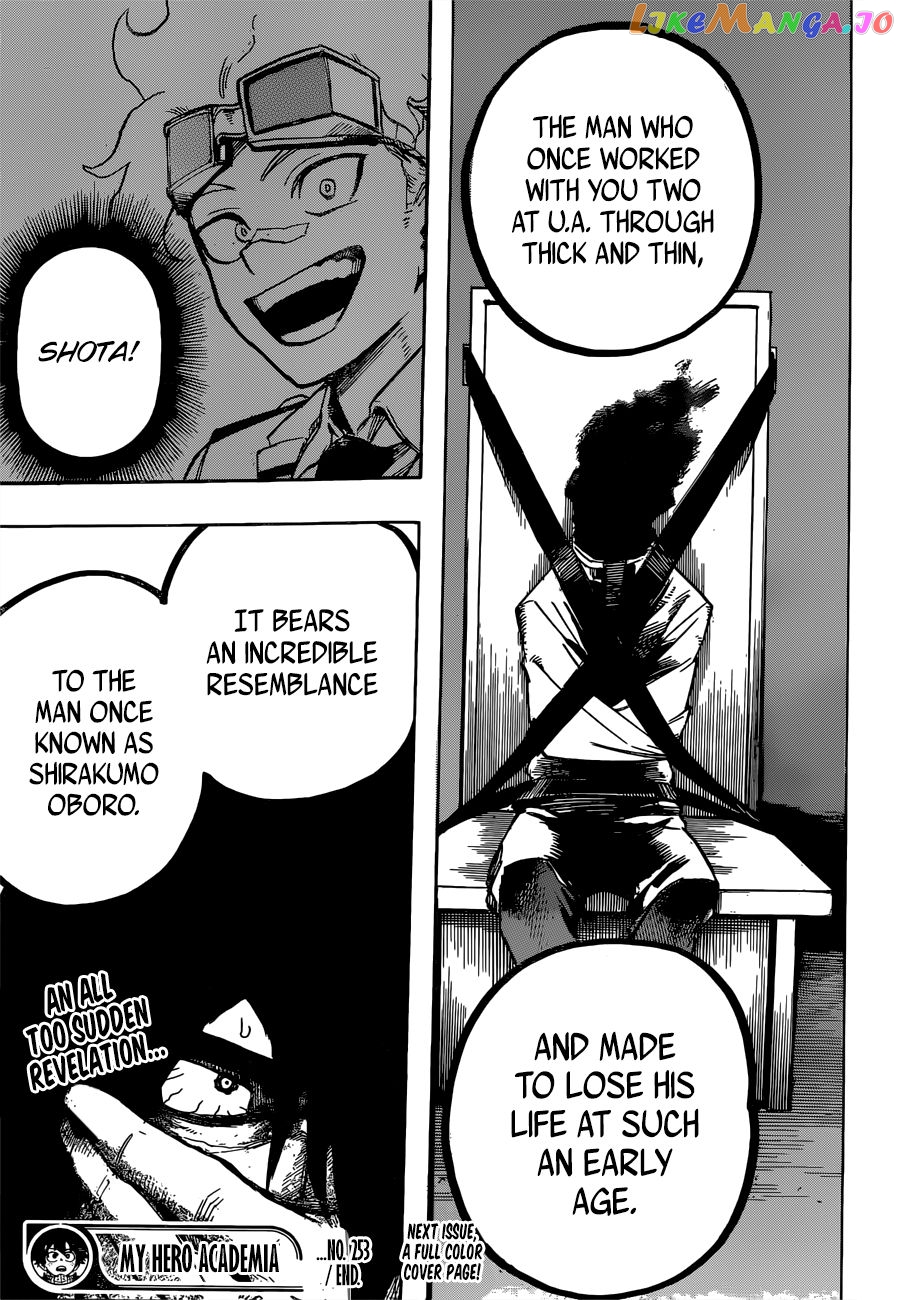 Boku No Hero Academia chapter 253 - page 15