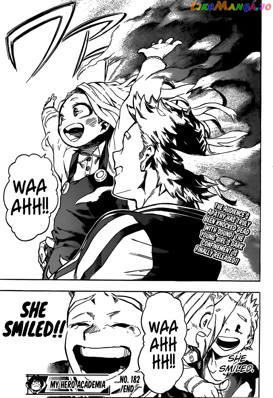 Boku No Hero Academia chapter 182 - page 17